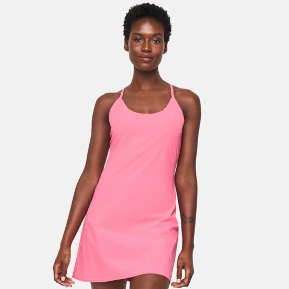 NWT power puff pink Outdoor voices exercise dress